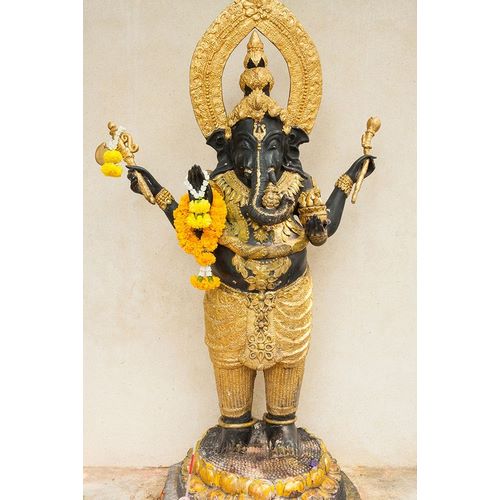 Thailand-Bangkok-Chinatown Statue of the elephant god-Ganesha